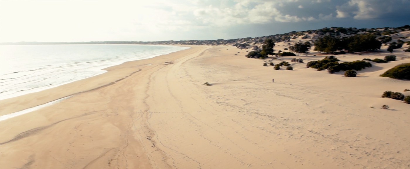Shella Beach is a white sand pristine beach, 12kms long, really beautiful.
